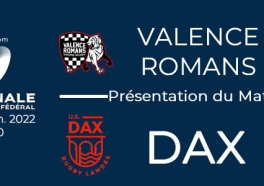 J16 : Valence-Romans - Dax : Présentation du match