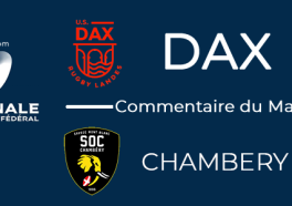 J3 : Dax - Chambery : Commentaire du match