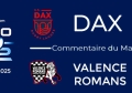 J19 : Dax - Valence-Romans